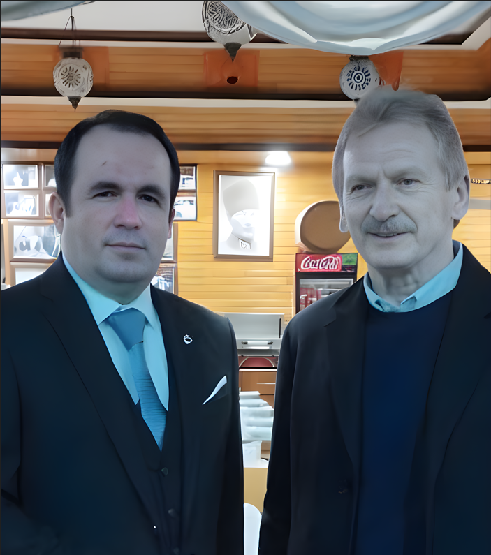 KASSAK Başkanı Salih Kurt, Alman Narkotik ve İstihbarat Şefi Thomas Pantelic’i ağırladı
