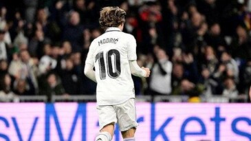 Modric de CR7 gibi gidiyor!