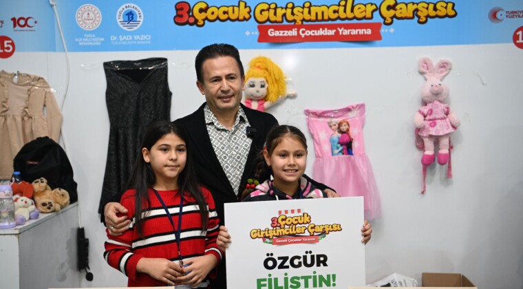 TUZLALI ÇOCUKLAR, FİLİSTİNLİ ÇOCUKLAR İÇİN TEK YÜREK OLDU…