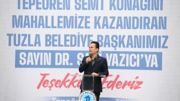 TUZLA BELEDİYESİ, TEPEÖREN SEMT KONAĞI’NI HİZMETE AÇTI