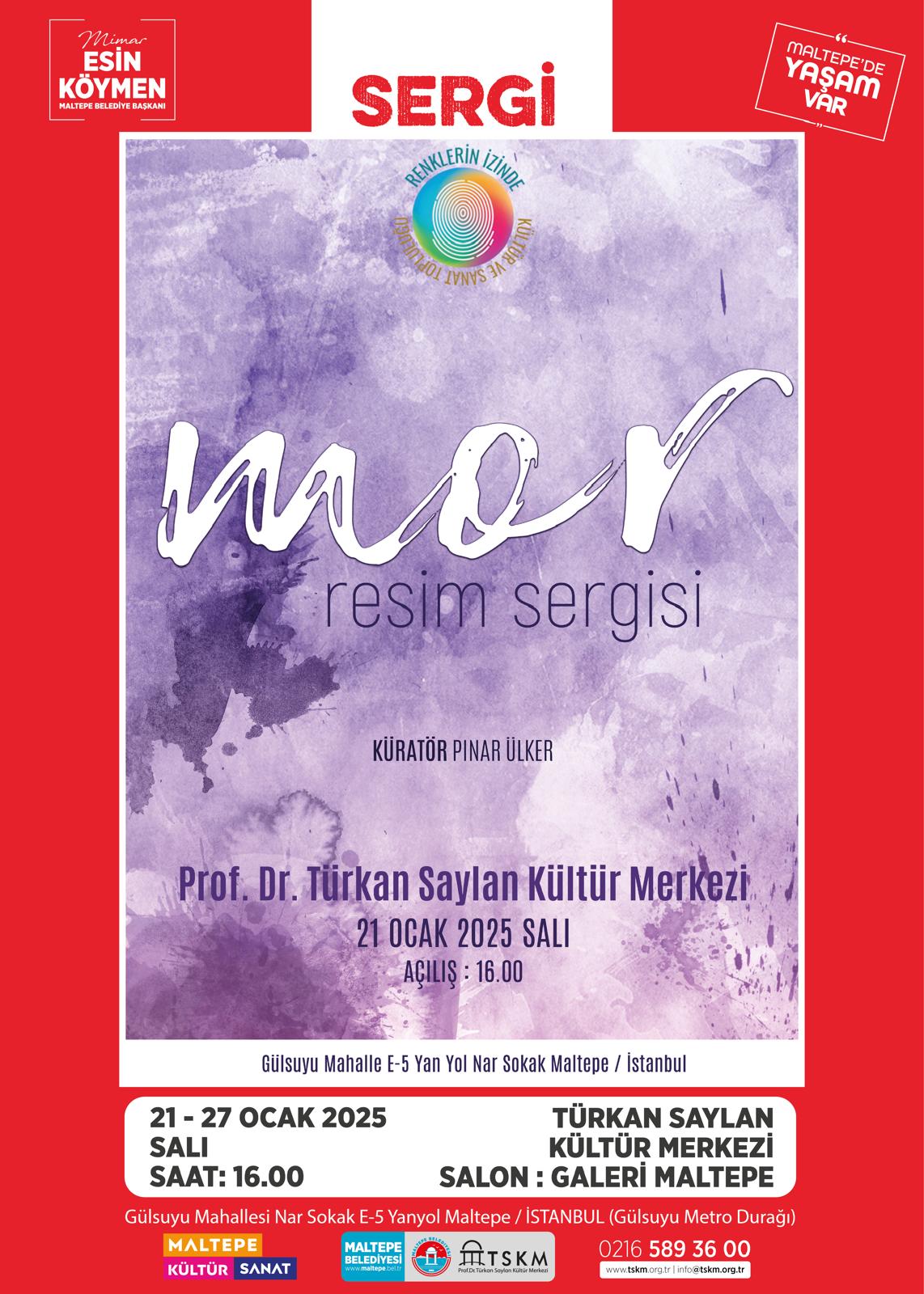 MOR, İSTANBUL’DA!  Renklerin İzinde Kültür ve Sanat Topluluğu 10. Sergisini İstanbul’da Açıyor!