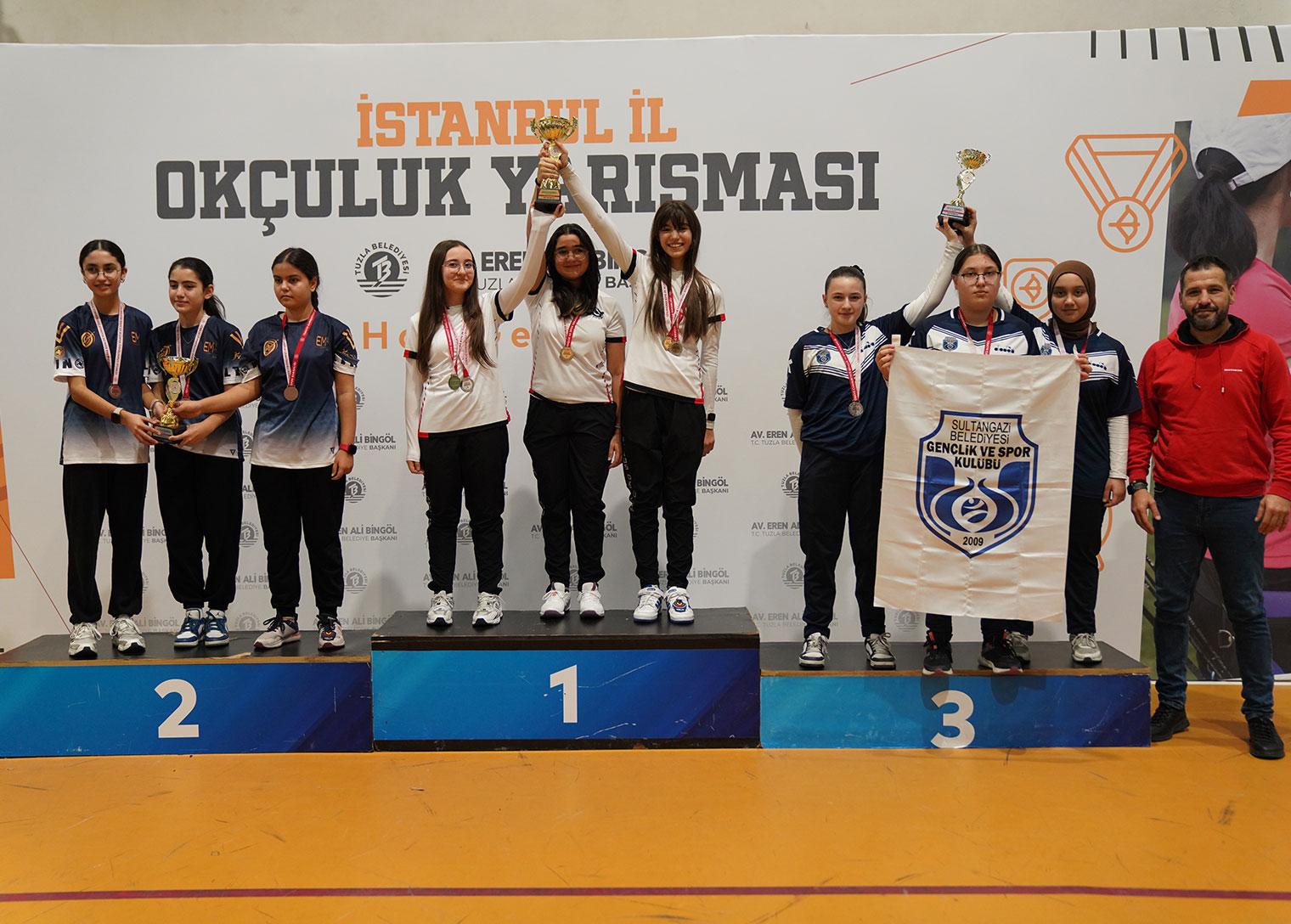 TUZLA, İSTANBUL İL OKÇULUK YARIŞMASI’NA EV SAHİPLİĞİ YAPTI