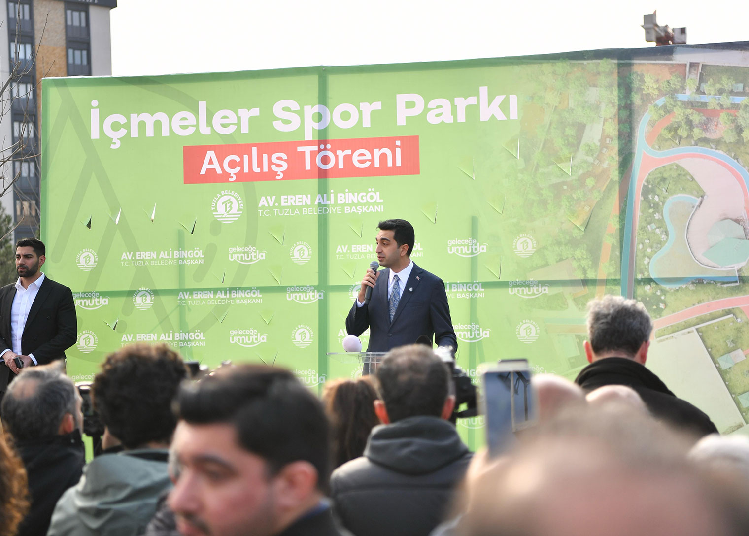 TUZLA’YA BİR YEŞİL ALAN DAHA: İÇMELER SPOR PARKI AÇILDI