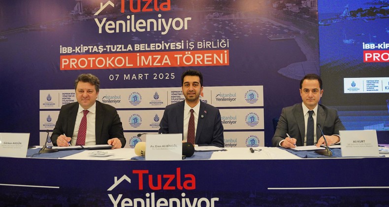 TUZLA’DA KENTSEL DÖNÜŞÜMDE YENİ BİR DÖNEM BAŞLIYOR…