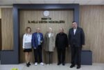 PROF. DR. OĞUZ ÖZYARAL MERSİN MİLLİ EĞİTİM MÜDÜRÜ FAZİLET DURMUŞ’U ZİYARET ETTİ