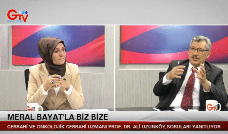Prof. Dr. Ali Uzunköy, Güneydoğu Televizyonu’nda “Meral Bayat’la Biz Bize” Programının Konuğu Oldu