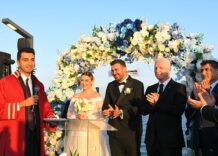 YENİLENEN TUZLA MEKÂN İSKELE, NİKAH TÖRENİYLE AÇILIŞINI YAPTI