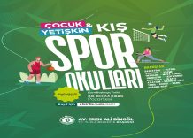TUZLA BELEDİYESİ KIŞ SPOR OKULLARI İÇİN KAYITLAR BAŞLADI