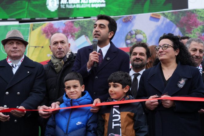 TUZLA’DA MUHAMMET TEKİN AĞIRMAN PARKI HİZMETE AÇILDI…