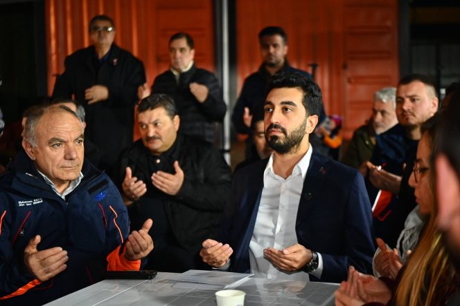 6 ŞUBAT DEPREMLERİNDE HAYATINI KAYBEDENLER DUALARLA ANILDI