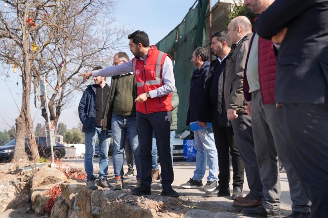 TUZLA ANTİK KENT MANZARALI YENİ YÜRÜYÜŞ YOLUNA KAVUŞUYOR