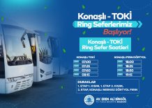 Tuzla Belediyesi’nden Konaşlı TOKİ ve çevresine ücretsiz ring hizmeti