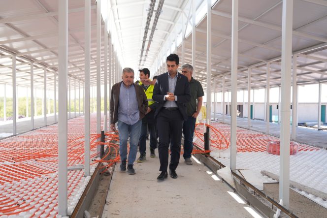 BAŞKAN BİNGÖL KOÇ PATİ REHABİLİTASYON MERKEZİ’NDE İNCELEMELERDE BULUNDU