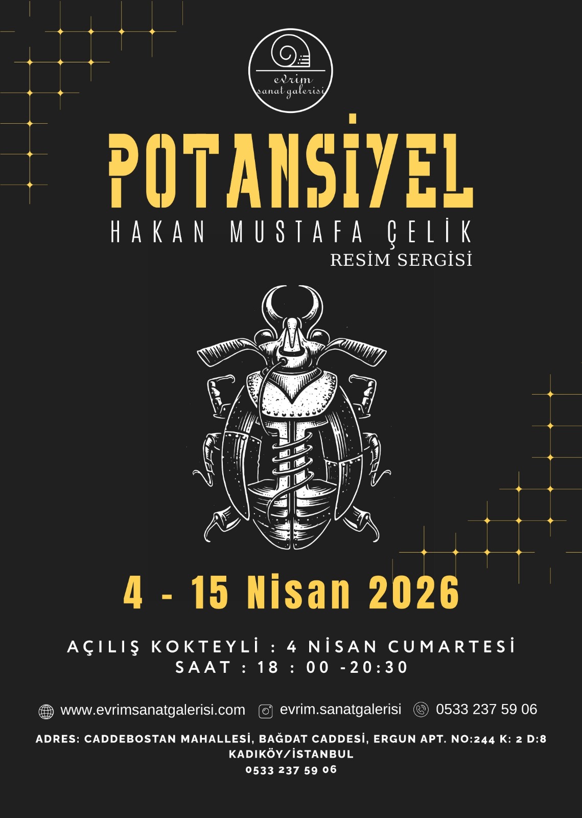 SANAT, TEKNOLOJİ VE DÜŞÜNCENİN KESİŞİMİ: “POTANSİYEL” SERGİSİ…