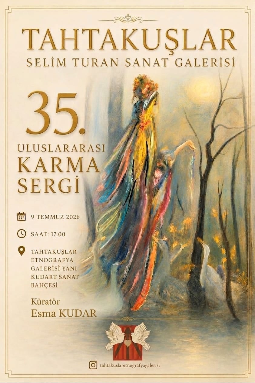 Tahtakuşlar’da 35. Yıl Sanat Buluşması: Uluslararası Karma Sergi Açıldı