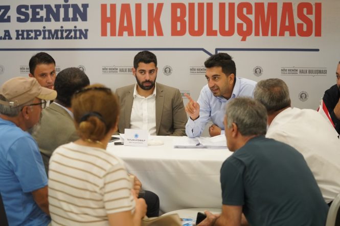 BAŞKAN BİNGÖL, TUZLA BELEDİYESİ’NDE VATANDAŞLARLA BULUŞTU…