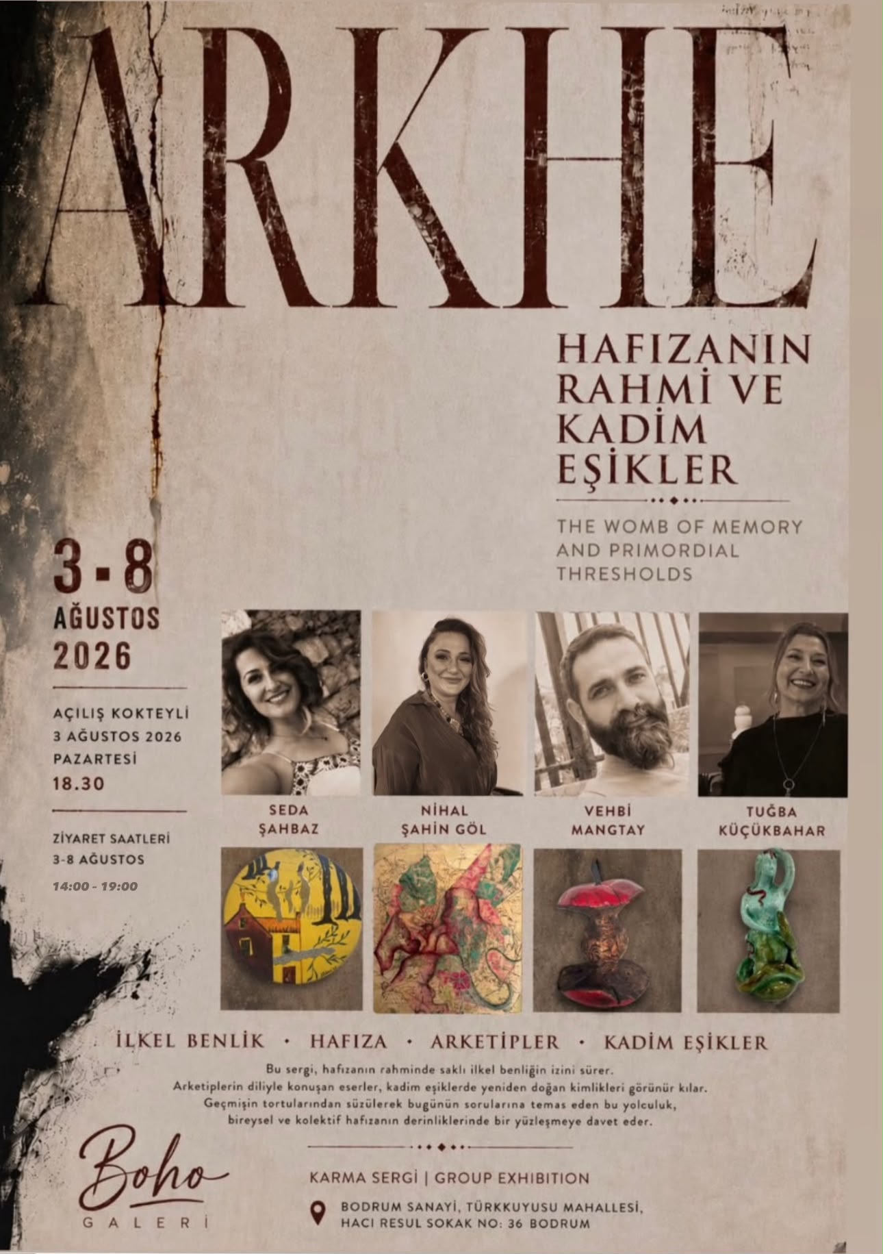 DÖRT SANATÇI BODRUM’DA AYNI HAFIZADA BULUŞTU