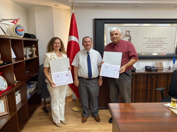 KAYMAKAM İHSAN KARA’DAN UTEF’E ANLAMLI TEŞEKKÜR BELGESİ